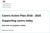 Carers Action Plan 2018 - 2020: Supporting carers today: One-year on progress review